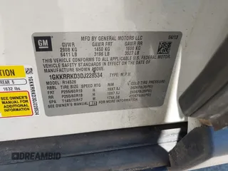 2013 GMC Acadia SLT with VIN 1GKKRRKD3DJ228534, listed as a IAAI auction lot 42012397 with 80,851 mi miles. Bid and sale history available at carsss.com. Image 9.