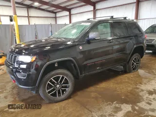 2018 Jeep Grand Cherokee Trailhawk with VIN 1C4RJFLG4JC405794, listed as a Copart auction lot 58099575 with 43,135 mi miles and Salvage title. Bid and sale history available at DreamBid. Image 1.
