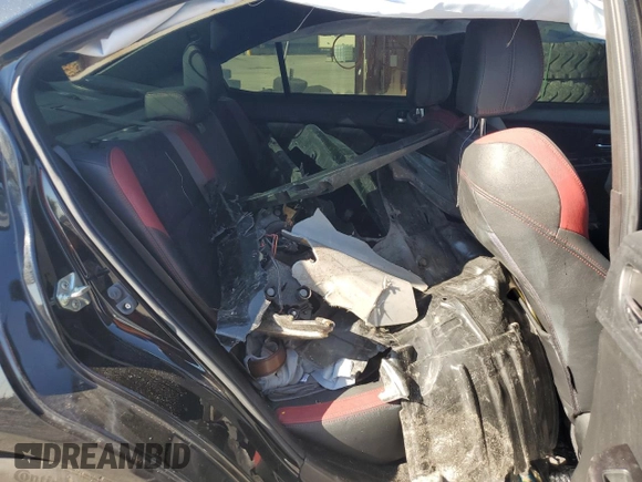 2015 Subaru WRX STI with VIN JF1VA2P69F9825358, listed as a Copart auction lot 46323585 with 86,250 mi miles and Salvage Title. Bid and sale history available at DreamBid. Image 11.