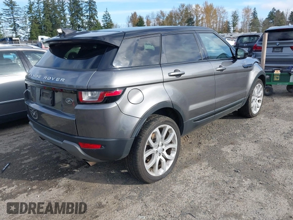 2017 Land Rover Range Rover Evoque SE with VIN SALVP2BG5HH195526, listed as a IAAI auction lot 40744525 with 106,618 mi miles. Bid and sale history available at carsss.com. Image 4.