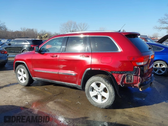 2012 Jeep Grand Cherokee Laredo with VIN 1C4RJFAG3CC163764, listed as a IAAI auction lot 41719137 with 198,827 mi miles. Bid and sale history available at carsss.com. Image 15.
