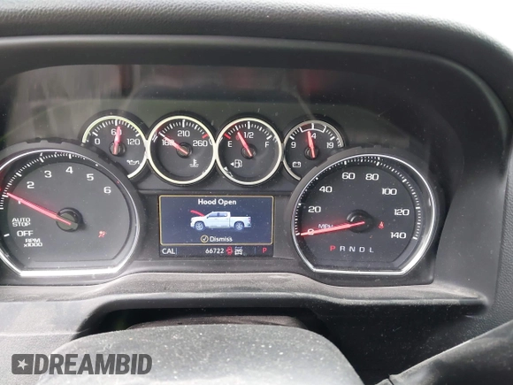 2020 Chevrolet Silverado 1500 LT with VIN 1GCRYDEDXLZ164567, listed as a IAAI auction lot 41900655 with 66,722 mi miles. Bid and sale history available at carsss.com. Image 7.