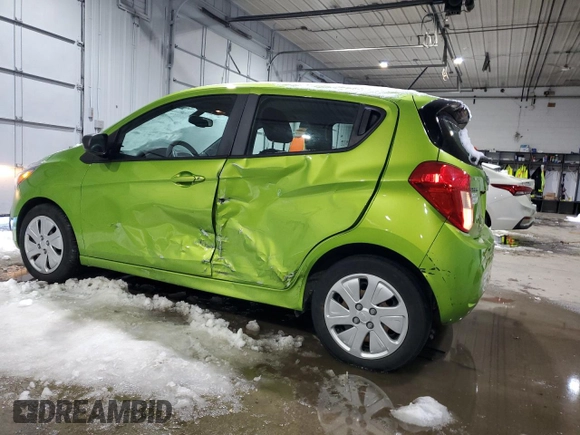 2016 Chevrolet Spark LS with VIN KL8CB6SA7GC576279, listed as a Copart auction lot 45019155 with 70,306 mi miles and Salvage Title. Bid and sale history available at carsss.com. Image 2.