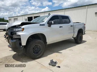 2020 Chevrolet Silverado 1500 LT Trail Boss with VIN 1GCPYFED1LZ182782, listed as a Copart auction lot 64006684 with 67,299 mi miles and Salvage Title. Bid and sale history available at carsss.com. Image 1.