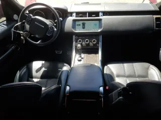 2017 Land Rover Range Rover Sport HSE with VIN SALWR2FV9HA677335, listed as a Copart auction lot 55088705 with 124,453 mi miles and Salvage Title. Bid and sale history available at carsss.com. Image 8.