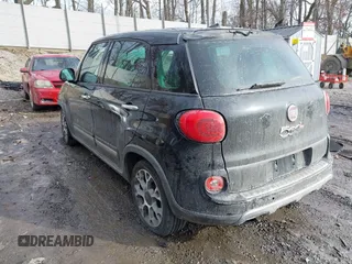 2014 FIAT 500L Trekking with VIN ZFBCFADH2EZ007992, listed as a IAAI auction lot 41660545 with 177,863 mi miles and . Bid and sale history available at DreamBid. Image 3.