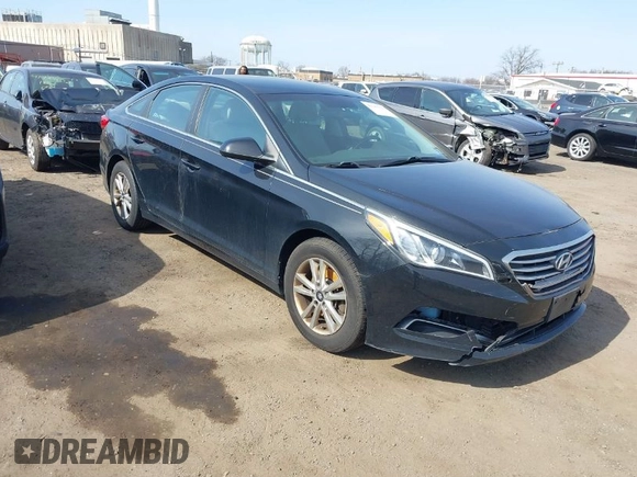 2017 Hyundai Sonata 2.4L with VIN 5NPE24AF5HH554112, listed as a IAAI auction lot 41783014 with 86,827 mi miles. Bid and sale history available at carsss.com. Image 1.