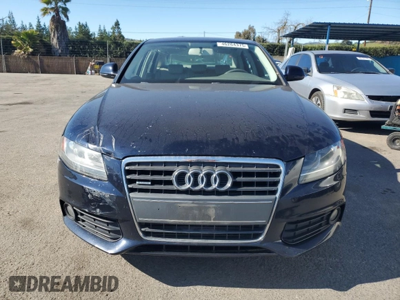 2009 Audi A4 2.0T Prem with VIN WAULF78K89N032251, listed as a Copart auction lot 46264375 with 156,987 mi miles and Salvage Title. Bid and sale history available at carsss.com. Image 5.