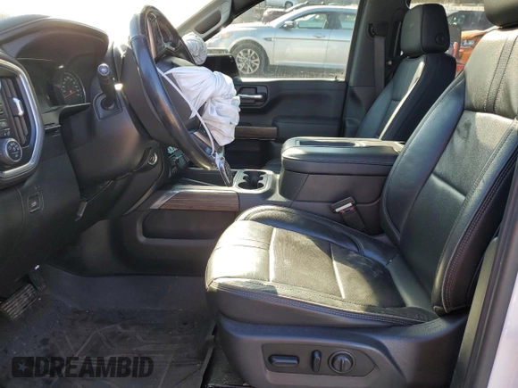 2019 Chevrolet Silverado 1500 High Country with VIN 1GCUYHEL7KZ316795, listed as a Copart auction lot 44081935 with 87,432 mi miles and Salvage Title. Bid and sale history available at carsss.com. Image 7.