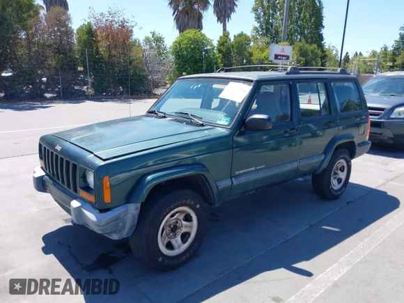 1999 Jeep Cherokee Sport with VIN 1J4FF68S0XL640066, listed as a IAAI auction lot 42768166 with 196,290 mi miles and . Bid and sale history available at DreamBid. Image 6.