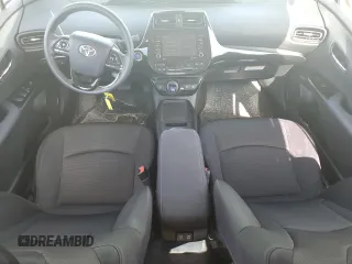 2021 Toyota Prius L Eco with VIN JTDKAMFU1M3142143, listed as a Copart auction lot 55662845 with 96,422 mi miles and Salvage Title. Bid and sale history available at DreamBid. Image 8.