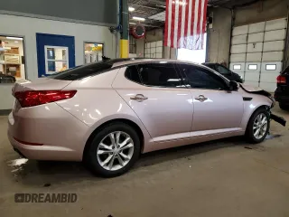 2013 Kia Optima EX with VIN 5XXGN4A72DG184011, listed as a Copart auction lot 54006235 with 0 mi miles and Salvage Title. Bid and sale history available at carsss.com. Image 3.