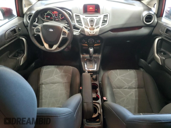 2013 Ford Fiesta SE with VIN 3FADP4EJ6DM173438, listed as a Copart auction lot 53452075 with 57,726 mi miles and Salvage Title. Bid and sale history available at DreamBid. Image 8.