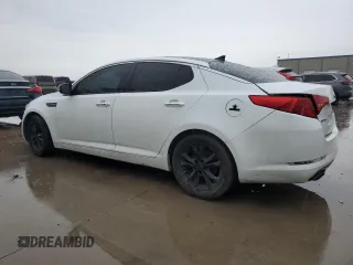 2013 Kia Optima EX z VIN 5XXGN4A75DG229393, wystawiony jako Copart lot #55855855 z przebiegiem 160 037 mil mil oraz Szkoda całkowita • Salvage title. Historia ofert i sprzedaży dostępna na DreamBid. Obrazek 2.