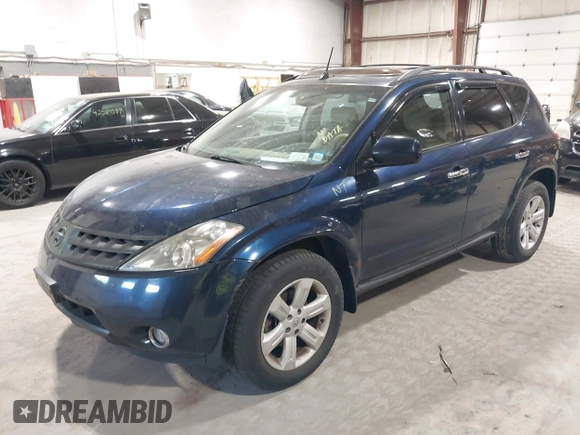 2006 Nissan Murano SL z VIN JN8AZ08W66W550526, wystawiony jako IAAI lot #42308057 z przebiegiem 87 638 mil mil oraz . Historia ofert i sprzedaży dostępna na DreamBid. Obrazek 2.