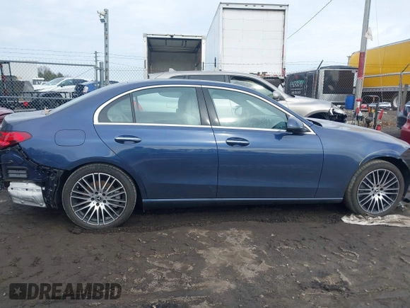 2024 Mercedes-Benz C 300 with VIN W1KAF4HB6RR223965, listed as a IAAI auction lot 41630201 with 4,282 mi miles and . Bid and sale history available at DreamBid. Image 14.