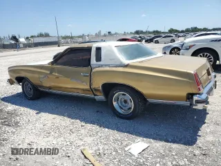 1976 Chevrolet Monte Carlo with VIN 1H57V6D433346, listed as a Copart auction lot 55011065 with 55,150 mi miles and Clean title. Bid and sale history available at DreamBid. Image 2.