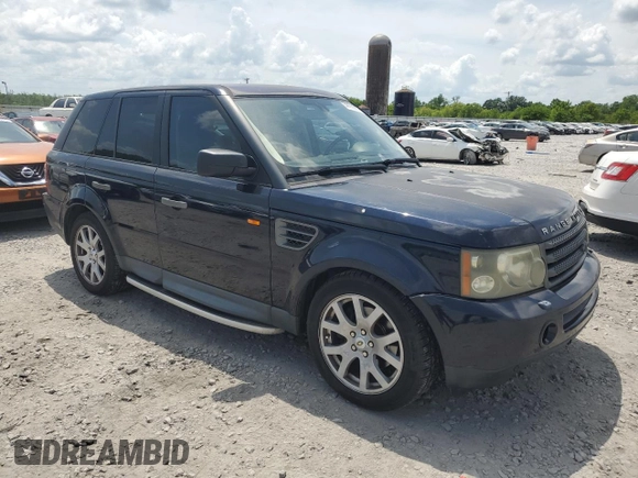 2008 Land Rover Range Rover Sport HSE with VIN SALSF254X8A135130, listed as a Copart auction lot 54496565 with 182,825 mi miles and Salvage Title. Bid and sale history available at DreamBid. Image 4.