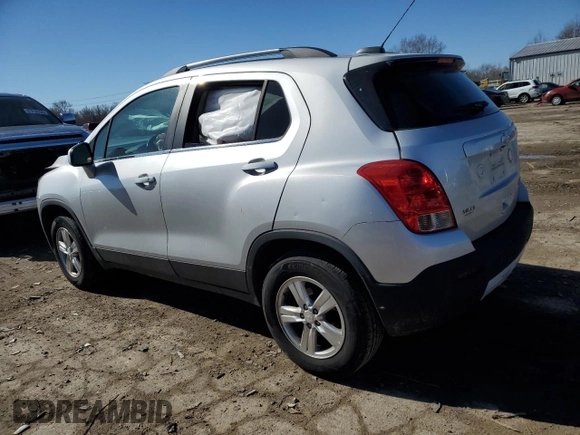 2015 Chevrolet Trax LT with VIN 3GNCJRSB7FL255695, listed as a Copart auction lot 46846605 with 144,939 mi miles and Salvage Title. Bid and sale history available at carsss.com. Image 2.