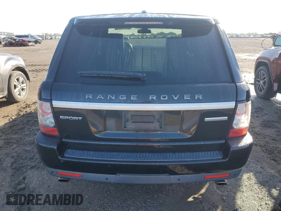 2012 Land Rover Range Rover Sport SC with VIN SALSH2E48CA747619, listed as a Copart auction lot 50177495 with 115,020 mi miles and Salvage Title. Bid and sale history available at carsss.com. Image 6.
