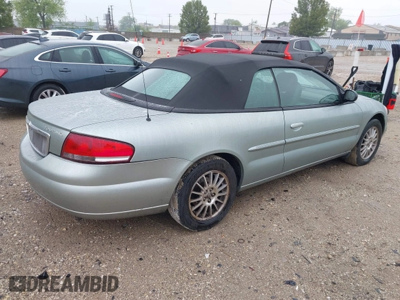 2006 Chrysler Sebring Touring with VIN 1C3EL55R86N119433, listed as a IAAI auction lot 42304668 with 40,580 mi miles and . Bid and sale history available at DreamBid. Image 4.