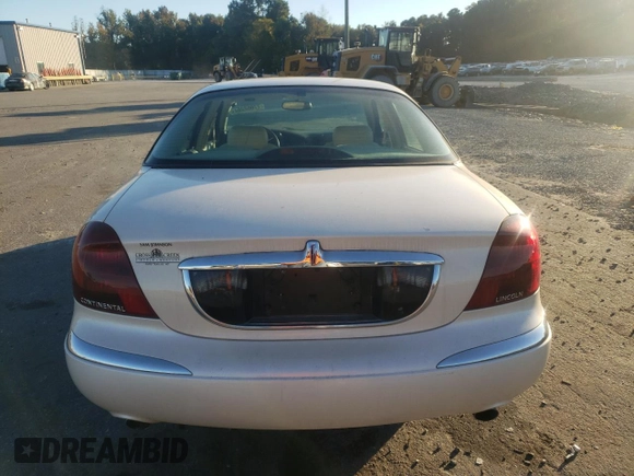 1998 Lincoln Continental with VIN 1LNFM97V3WY647762, listed as a Copart auction lot 77062294 with 153,553 mi miles and Salvage Title. Bid and sale history available at carsss.com. Image 6.