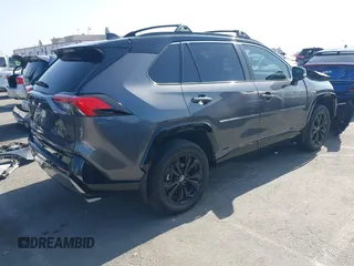 2023 Toyota RAV4 Hybrid XSE with VIN 4T3E6RFV6PU120175, listed as a IAAI auction lot 42499631 with 27,452 mi miles and . Bid and sale history available at DreamBid. Image 4.