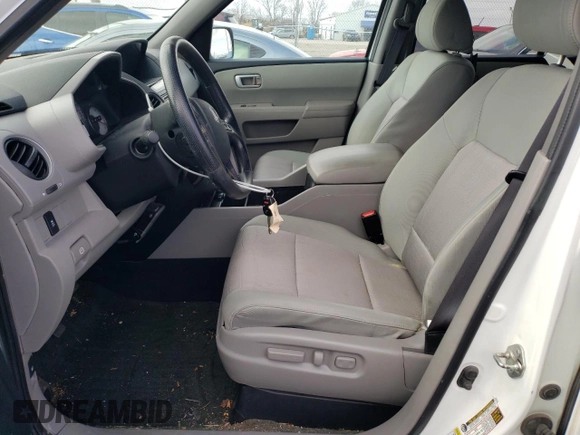 2015 Honda Pilot SE with VIN 5FNYF4H37FB068331, listed as a Copart auction lot 46571805 with 59,706 mi miles and Clean Title. Bid and sale history available at carsss.com. Image 7.