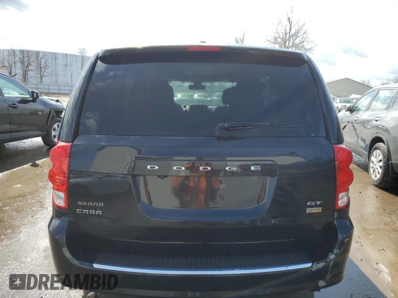 2019 Dodge Grand Caravan GT with VIN 2C4RDGEG3KR743769, listed as a Copart auction lot 50955085 with 92,732 mi miles and Salvage Title. Bid and sale history available at DreamBid. Image 6.