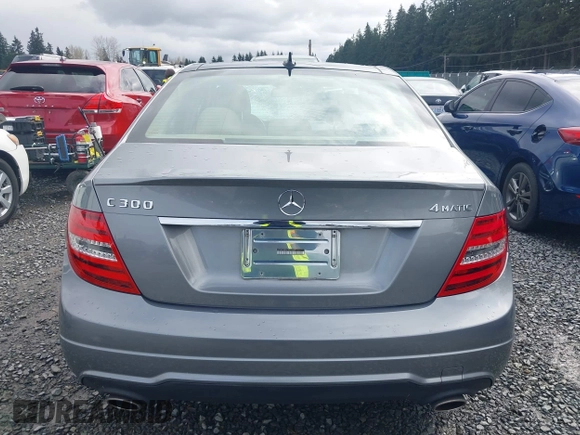 2012 Mercedes-Benz C-Class C 300 Sport with VIN WDDGF8BB6CR226429, listed as a IAAI auction lot 41934294 with 70,696 mi miles. Bid and sale history available at carsss.com. Image 17.