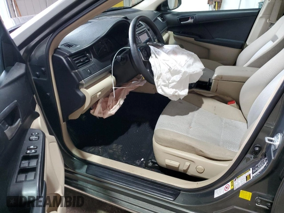 2012 Toyota Camry L with VIN 4T4BF1FK6CR229979, listed as a Copart auction lot 50015225 with 0 mi miles and Salvage Title. Bid and sale history available at carsss.com. Image 7.