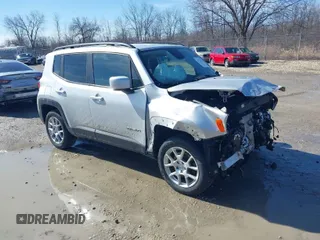 2019 Jeep Renegade Altitude with VIN ZACNJBBB9KPK32023, listed as a IAAI auction lot 41755279 with 84,101 mi miles and . Bid and sale history available at DreamBid. Image 1.