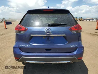 2017 Nissan Rogue SV with VIN KNMAT2MV1HP547195, listed as a Copart auction lot 60706425 with 138,162 mi miles and Salvage title. Bid and sale history available at DreamBid. Image 6.