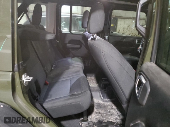 2021 Jeep Wrangler Unlimited Sport S с VIN 1C4HJXDG1MW761204, выставлен на аукционе Copart как лот 89063655 с пробегом 117 490 миль миль и Списание • Salvage title. История ставок и продаж доступна на DreamBid. Изображение 10.