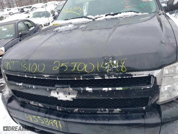 2007 Chevrolet Silverado 1500 LTZ with VIN 2GCEK13M771531683, listed as a IAAI auction lot 41558991 with 999,999 mi miles. Bid and sale history available at carsss.com. Image 10.