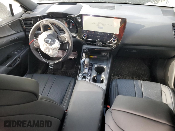 2024 Lexus NX with VIN 2T2KGCEZ2RC042729, listed as a Copart auction lot 44562395 with 28,404 mi miles and Salvage Title. Bid and sale history available at carsss.com. Image 8.