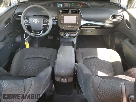 2020 Toyota Prius L Eco with VIN JTDKARFUXL3120671, listed as a Copart auction lot 57913335 with 67,933 mi miles and Salvage title. Bid and sale history available at DreamBid. Image 8.
