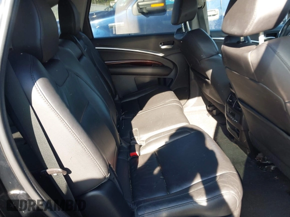 2016 Acura MDX with VIN 5FRYD3H25GB014565, listed as a IAAI auction lot 41678737 with 101,682 mi miles. Bid and sale history available at carsss.com. Image 8.