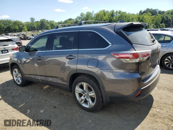 2015 Toyota Highlander Hybrid Limited with VIN 5TDDCRFH8FS009464, listed as a Copart auction lot 68091364 with 209,797 mi miles and Salvage Title. Bid and sale history available at carsss.com. Image 2.