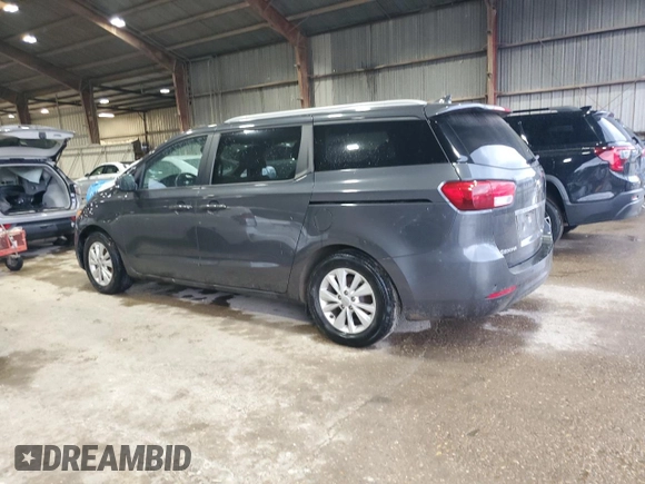 2016 Kia Sedona LX with VIN KNDMB5C18G6155870, listed as a Copart auction lot 55941575 with 157,577 mi miles and Clean Title. Bid and sale history available at DreamBid. Image 2.