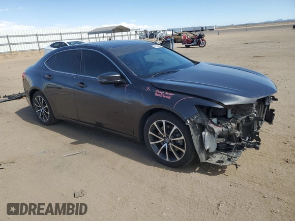 2016 Acura TLX V6 with VIN 19UUB2F32GA003626, listed as a Copart auction lot 63226445 with 92,030 mi miles and Salvage title. Bid and sale history available at DreamBid. Image 4.