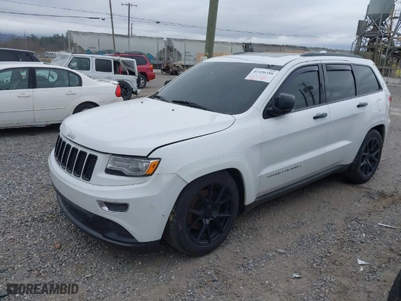 2014 Jeep Grand Cherokee Summit with VIN 1C4RJFJT7EC248008, listed as a IAAI auction lot 41490388 with 171,672 mi miles. Bid and sale history available at carsss.com. Image 2.