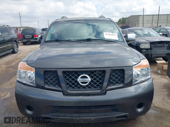 2010 Nissan Armada Titanium z VIN 5N1BA0ND5AN618321, wystawiony jako IAAI lot #41481033 z przebiegiem 221 496 mil mil oraz . Historia ofert i sprzedaży dostępna na DreamBid. Obrazek 12.