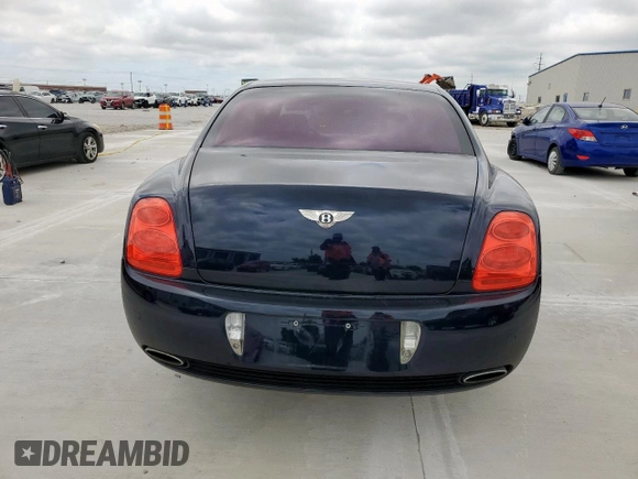2006 Bentley Flying Spur with VIN SCBBR53W26C034950, listed as a Copart auction lot 58192825 with 45,060 mi miles and Salvage title. Bid and sale history available at DreamBid. Image 6.