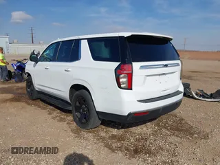 2021 Chevrolet Tahoe Commercial with VIN 1GNSKLED2MR374859, listed as a IAAI auction lot 40736376 with 83,417 mi miles and . Bid and sale history available at DreamBid. Image 3.