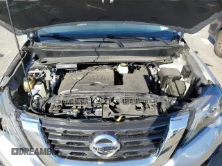 2020 Nissan Pathfinder Platinum with VIN 5N1DR2DMXLC635273, listed as a Copart auction lot 77443424 with 40,292 mi miles and Salvage Title. Bid and sale history available at carsss.com. Image 12.