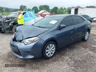 2016 Toyota Corolla L with VIN 5YFBURHE4GP481680, listed as a IAAI auction lot 42264002 with 125,550 mi miles and . Bid and sale history available at DreamBid. Image 2.