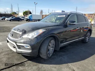 2017 Infiniti QX50 with VIN JN1BJ0RP3HM380741, listed as a Copart auction lot 44602065 with 144,537 mi miles and Salvage Title. Bid and sale history available at carsss.com. Image 1.