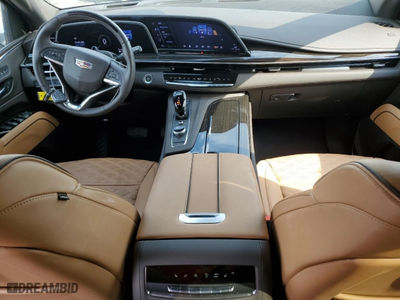 2023 Cadillac Escalade 4WD Premium Luxury with VIN 1GYS4CKL4PR292662, listed as a Copart auction lot 67976344 with 9,318 mi miles and Salvage Title. Bid and sale history available at carsss.com. Image 8.