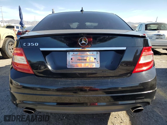 2010 Mercedes-Benz C 350 Sport with VIN WDDGF5GB1AR126923, listed as a Copart auction lot 57362015 with 124,821 mi miles and Salvage title. Bid and sale history available at DreamBid. Image 6.